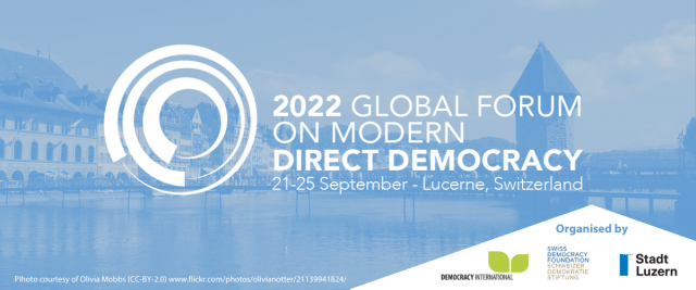Read more about the article ECIT attends the 2022 Global Forum on Modern Direct Democracy
